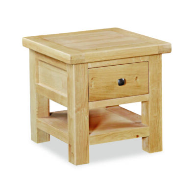 Troy Lamp Table with Drawer
